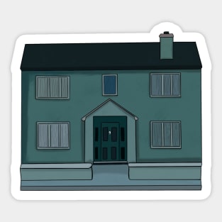 Vivarium house (version 1) Sticker